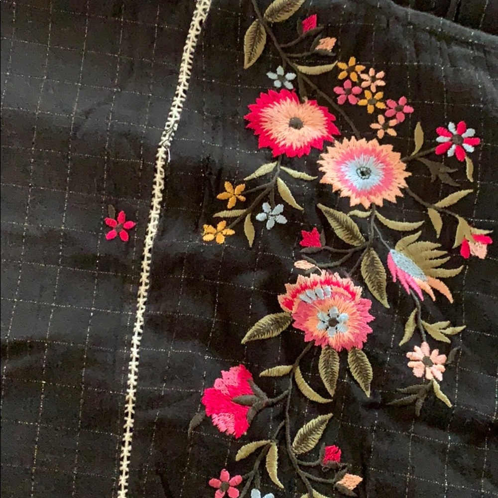 Nwot Anthro Seen Worn Kept Embroidered Dress View 4